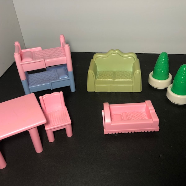 90s Playskool Doll House Furniture Replacement Pieces Choose the one you LOVE