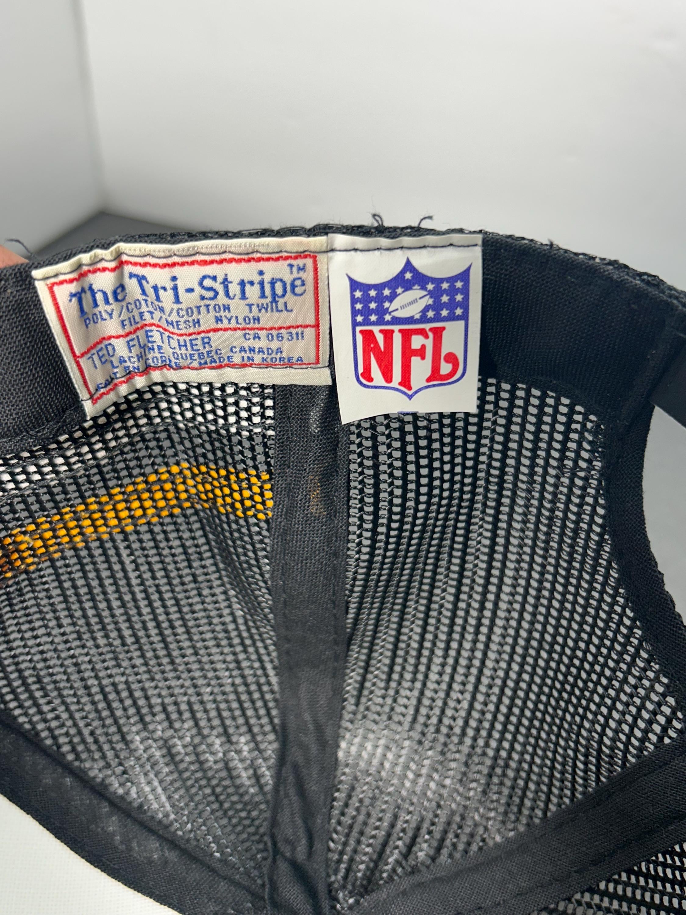Pittsburgh Steelers Vintage 80s-90s Snap Back Adjustable Truckers