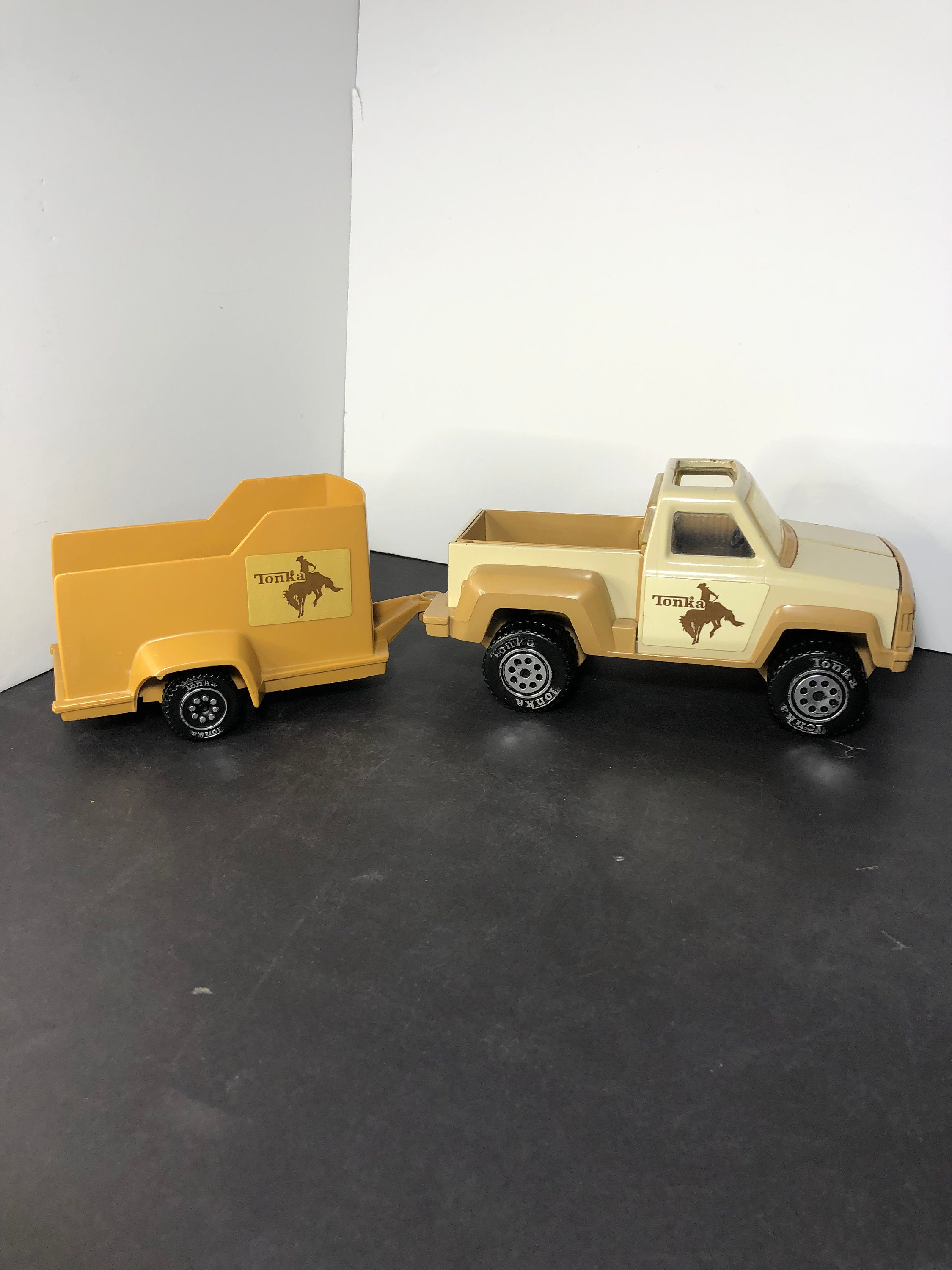 1979 Tonka Pick up Truck With Horse Trailer Etsy Australia