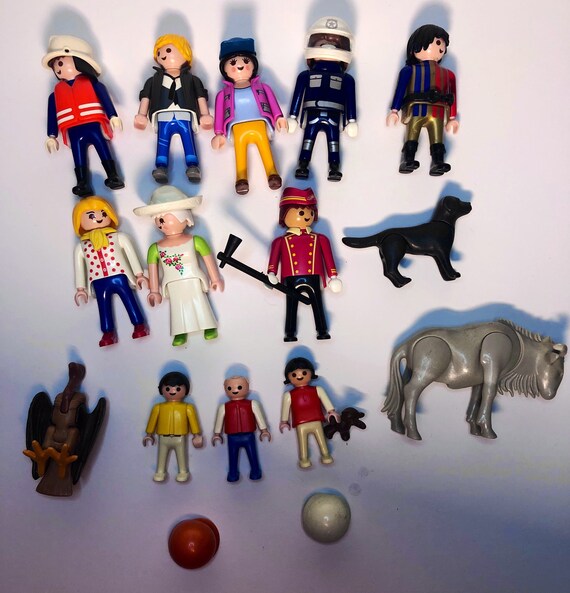 Playmobil Figurine Lot 4 Personnage Enfant 3 Filles + 1 Garçon NEW