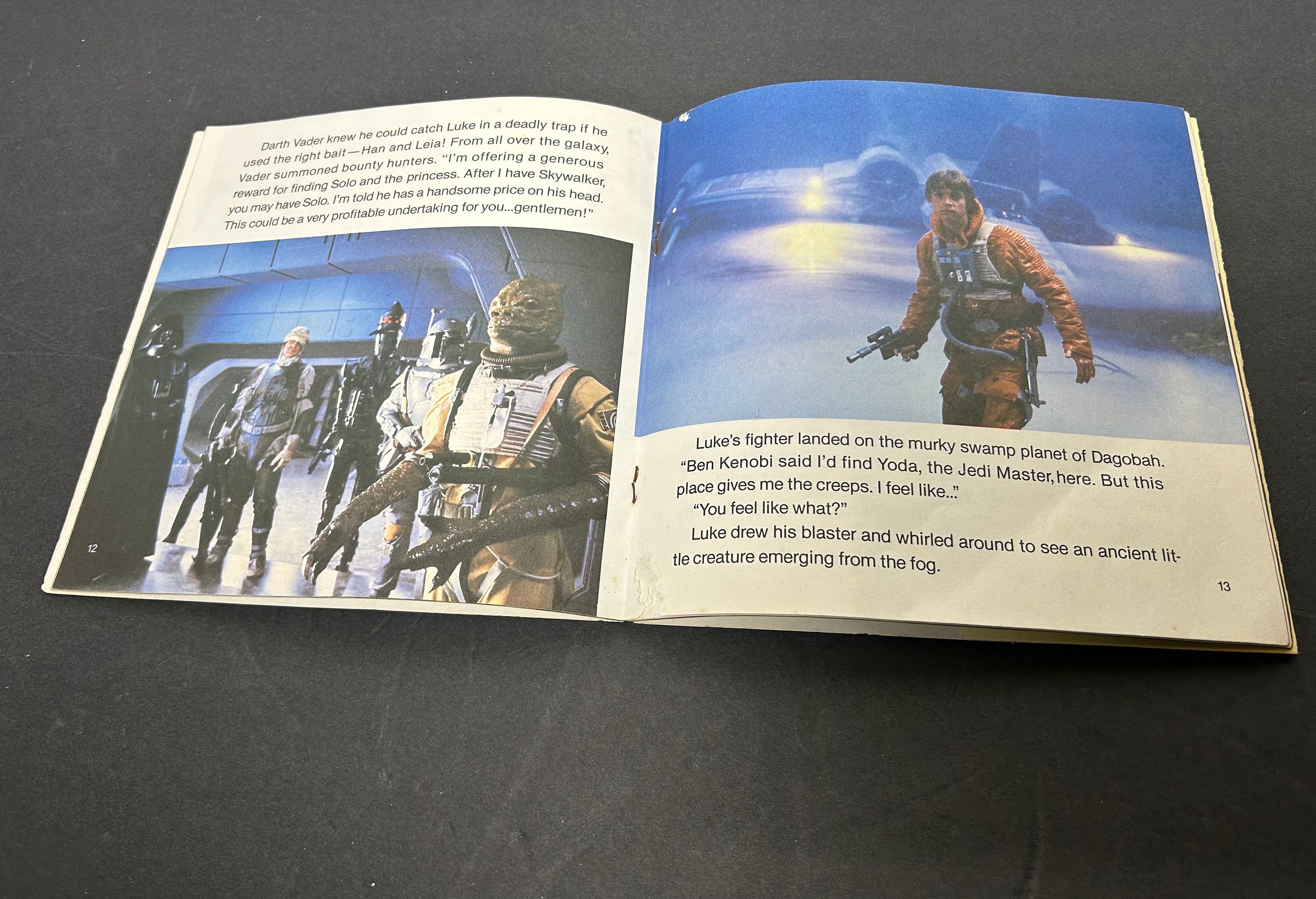 70s-80s Star Wars Book and Record Lot 24 Page Read Along #450-451