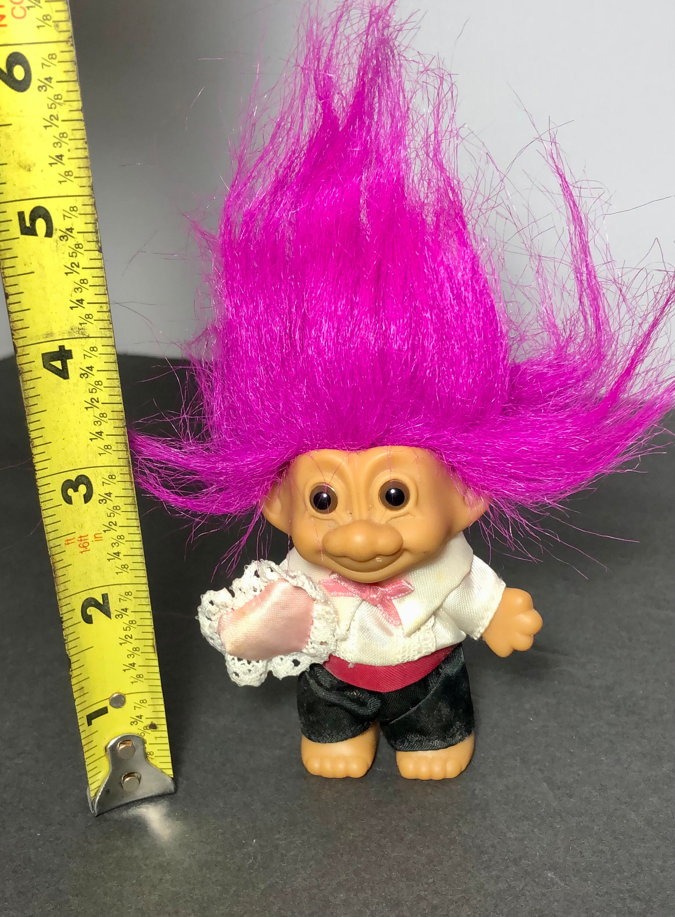 80s 90s Trolls Russ Crazy Hair Colourful Choose the One You LOVE 