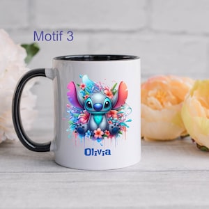 Mug Stitch personnalisé Tasse Stitch avec prénom imagem 7