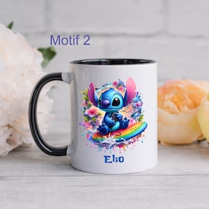 Mug Stitch personnalisé Tasse Stitch avec prénom imagem 6