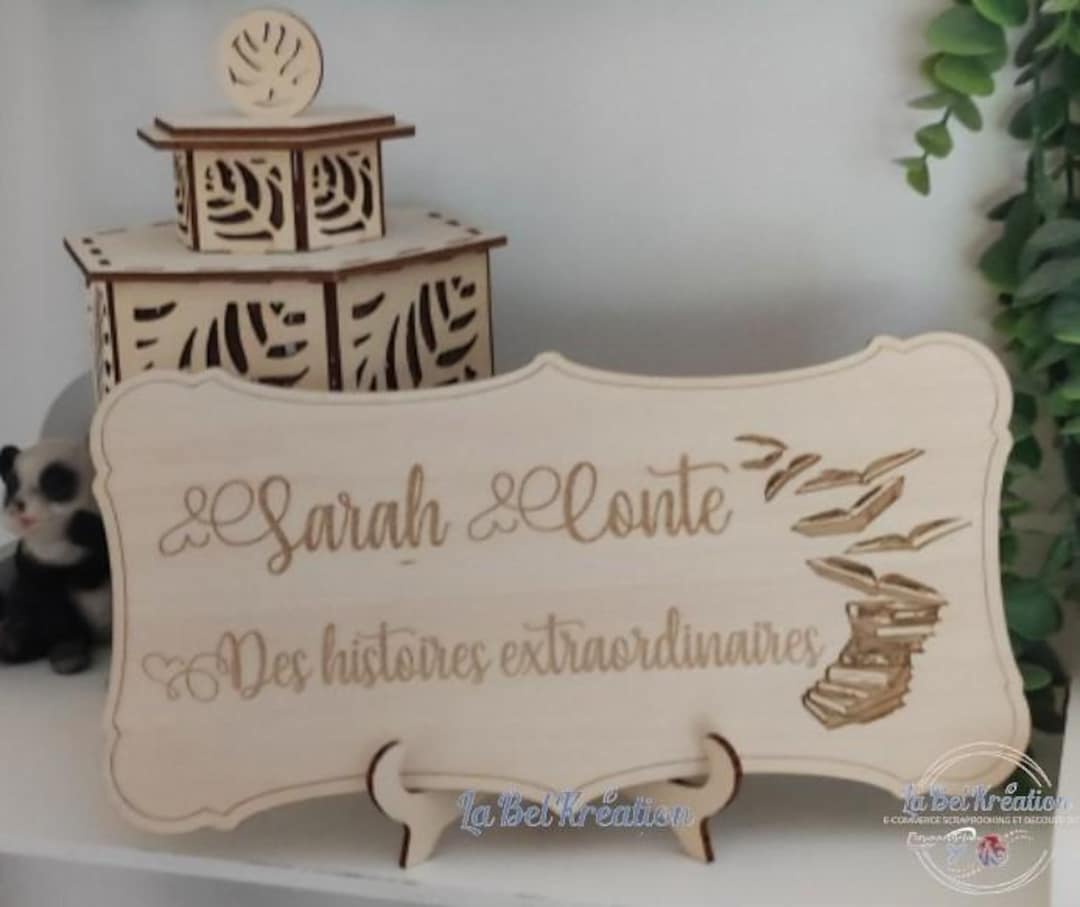Customizable Door Sign With Your Image, Wooden Plaque, Personalized ...