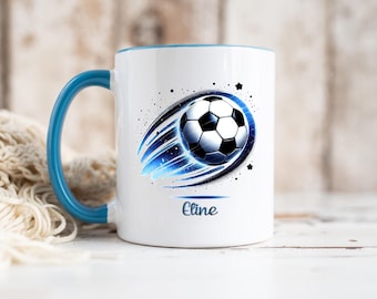 Personalized Football Mug - Football Cup with Name - Sport - Gift
