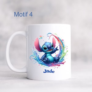 Mug Stitch personnalisé Tasse Stitch avec prénom image 4