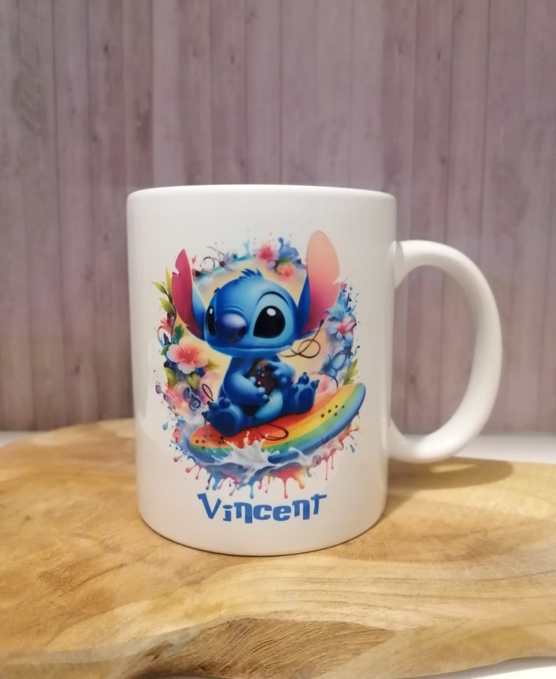 Mug Stitch personnalisé Tasse Stitch avec prénom Bild 8