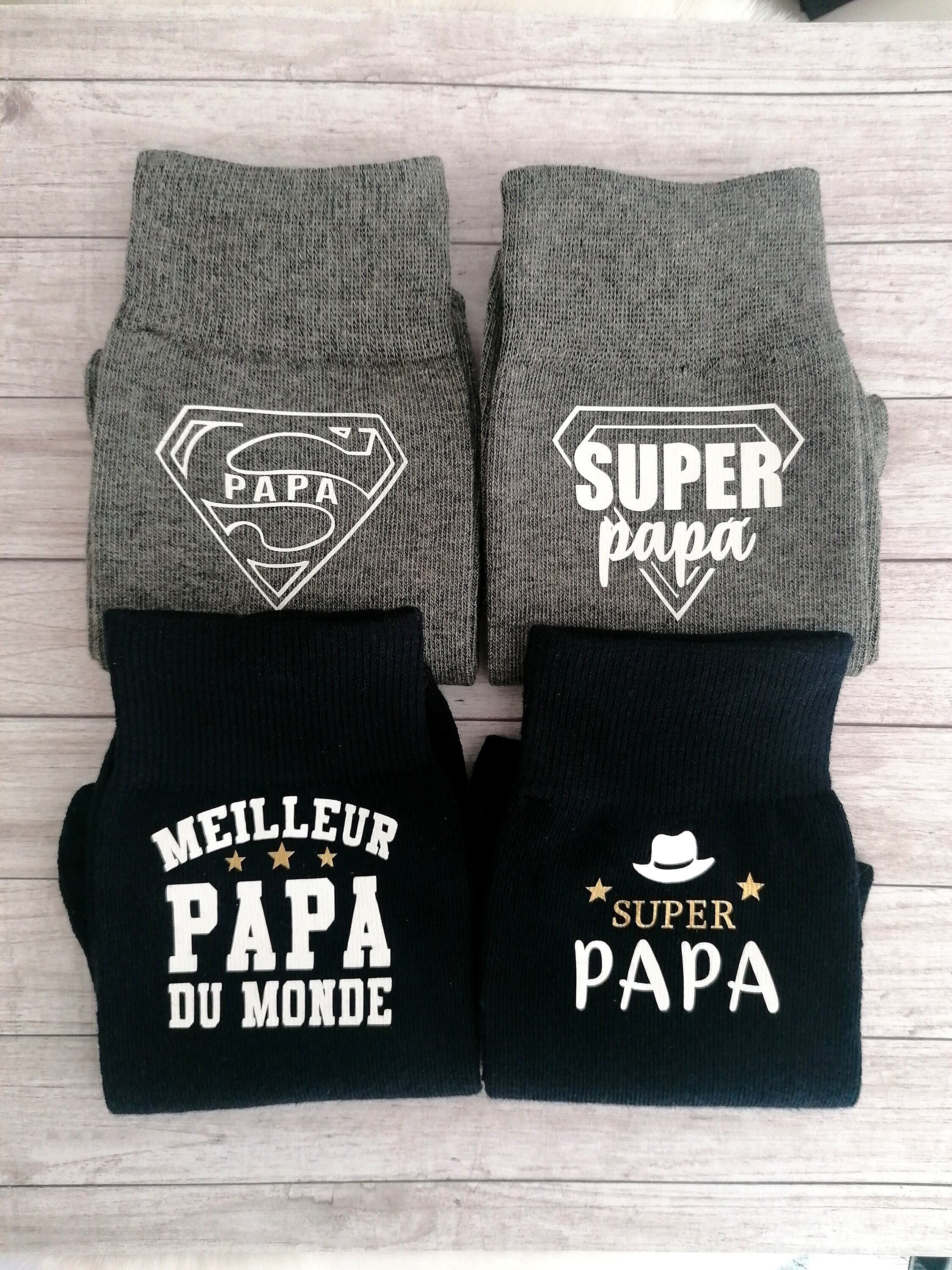 Chaussettes En Coton Super Papa - À partir de 4,90€ - SockUp