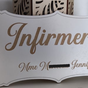 Customizable door sign, wooden sign, personalized wedding sign, wall decoration, anniversary gift