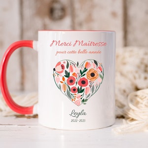 Maitresse Mug - Nanny - Atsem - Grandma - Thank you Maitresse Mug - End of school year gift - Christmas gift