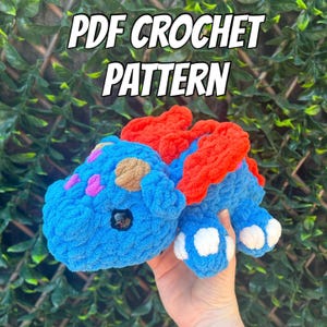 Crochet Dragon Pattern - Amigurumi PDF Pattern