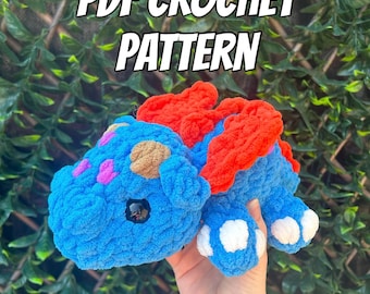 Crochet Dragon Pattern - Amigurumi PDF Pattern