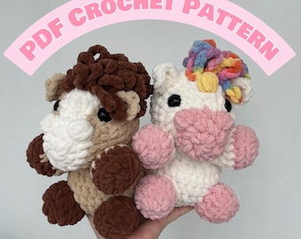 Crochet Horse/Unicorn Pattern - Amigurumi PDF document