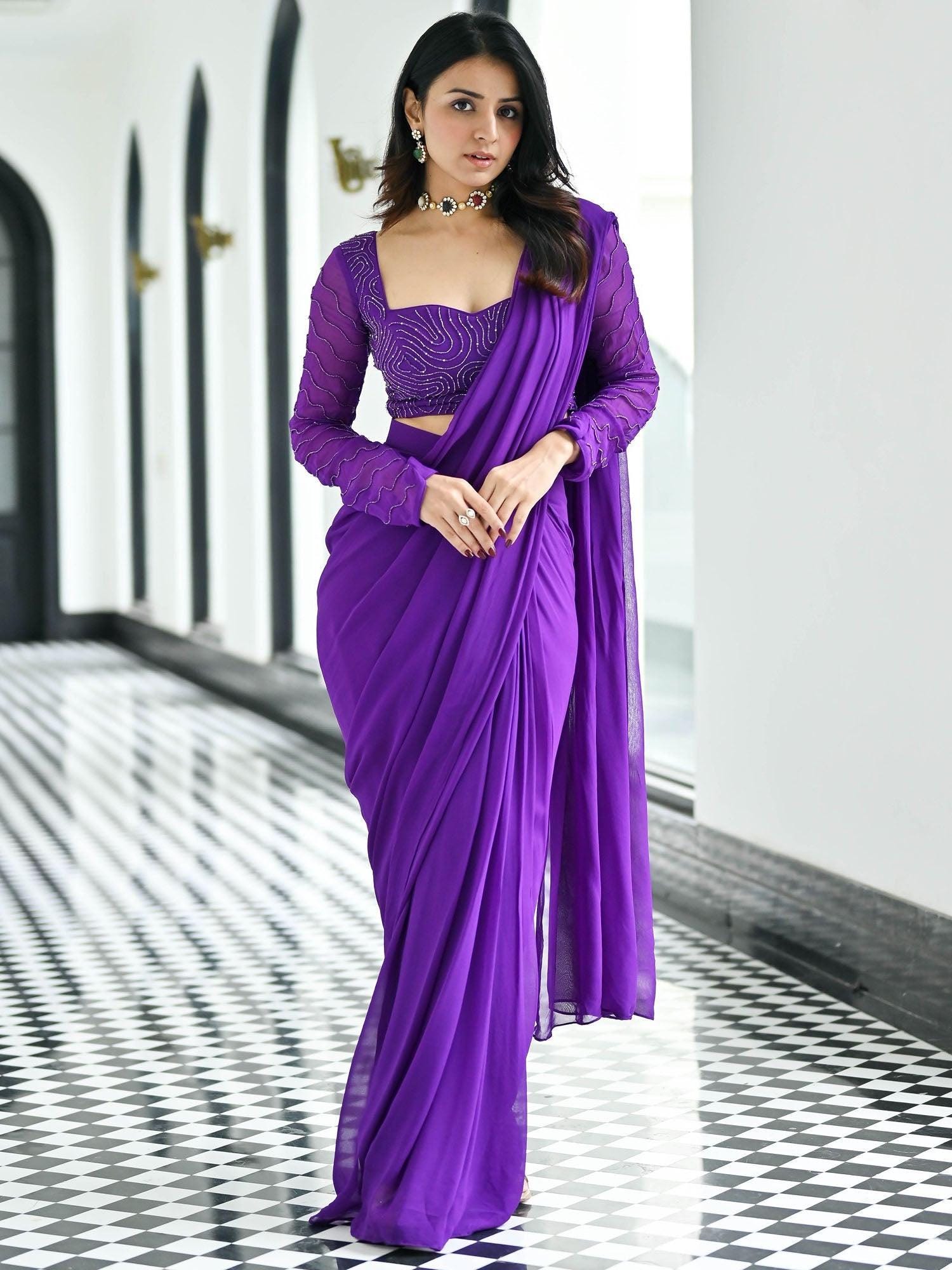 Purple Christian Wedding Saree Kerala Christian Wedding Moments Filled With  Soft Light, Timeless