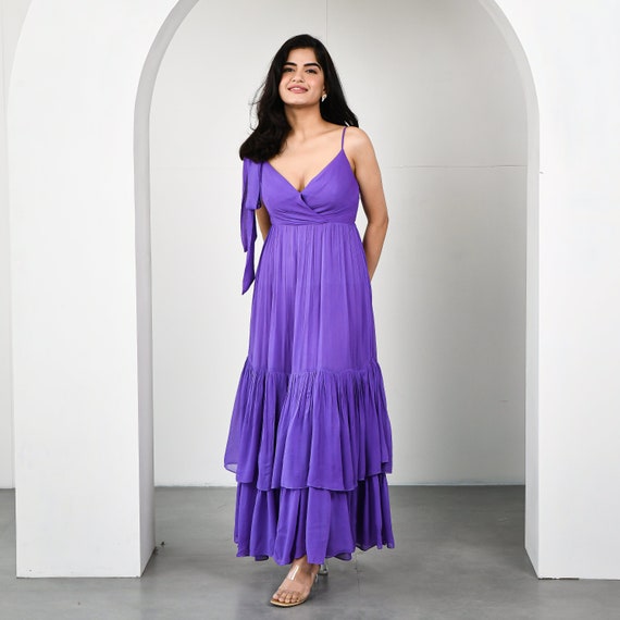 lily maxi dress Organic Cotton Sleeveless Maxi Dress in Lily Of the Valley | Women's M