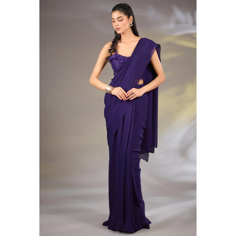 RF9 - Ruffle Saree