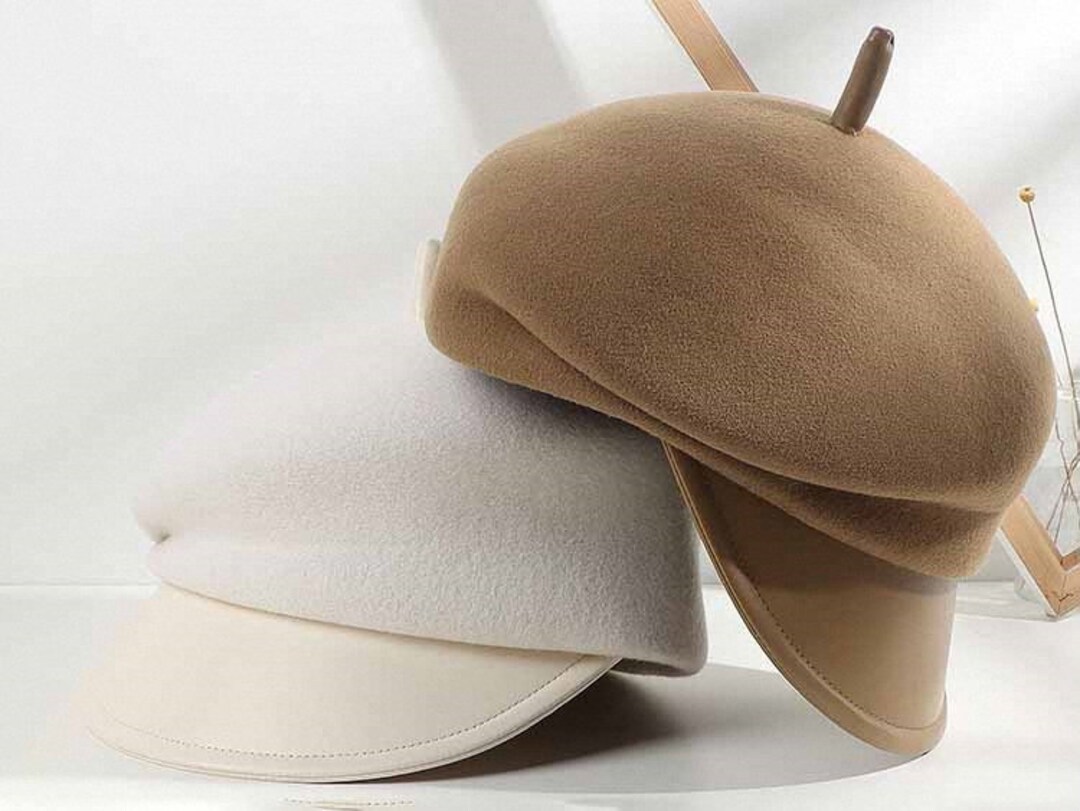 Womens Newspaper Boy Hat Newspaper Boy Hat Warm Hat Outdoor Etsy