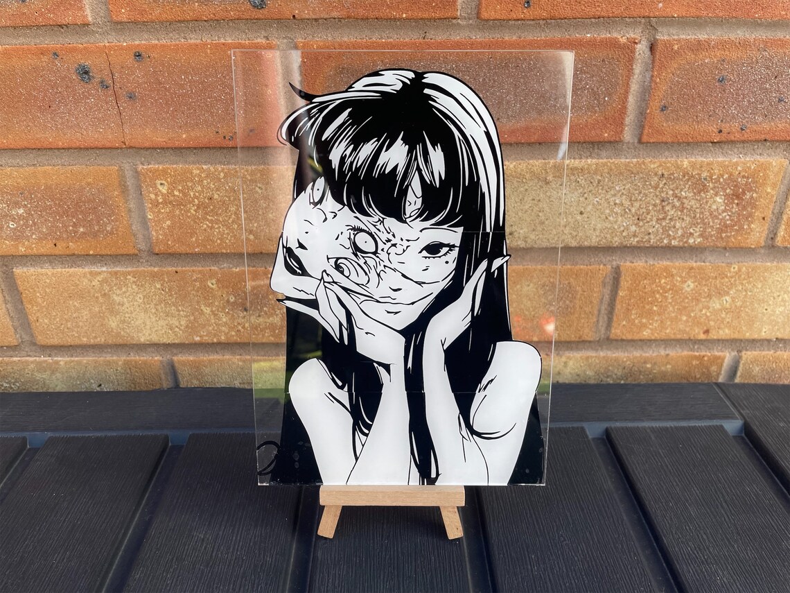 Tomie Glass Painting Etsy UK
