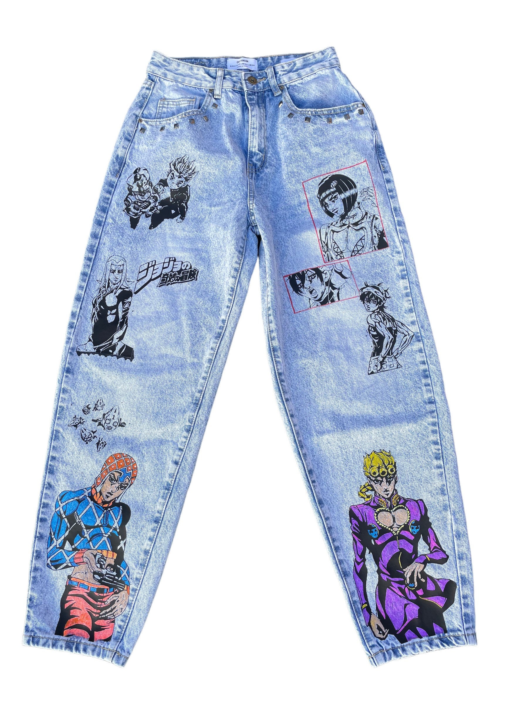 Cartoon Jeans - Etsy Cartoon Jeans - Etsy