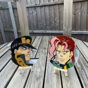 Jo and Kakyn Glass paintings