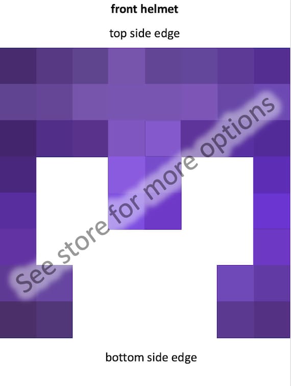 Steve Head Minecraft Pixel Art