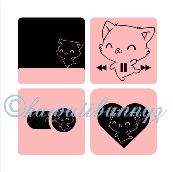 Cute Cat Icon, Cute Animal Iconpack