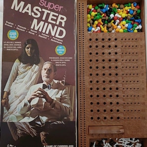 Invicta Super Master Mind Brädspel Vintage 70-tal Komplett 1975