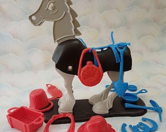 MB Buckaroo Game Vintage 80s 1986 Working Excellent Condition