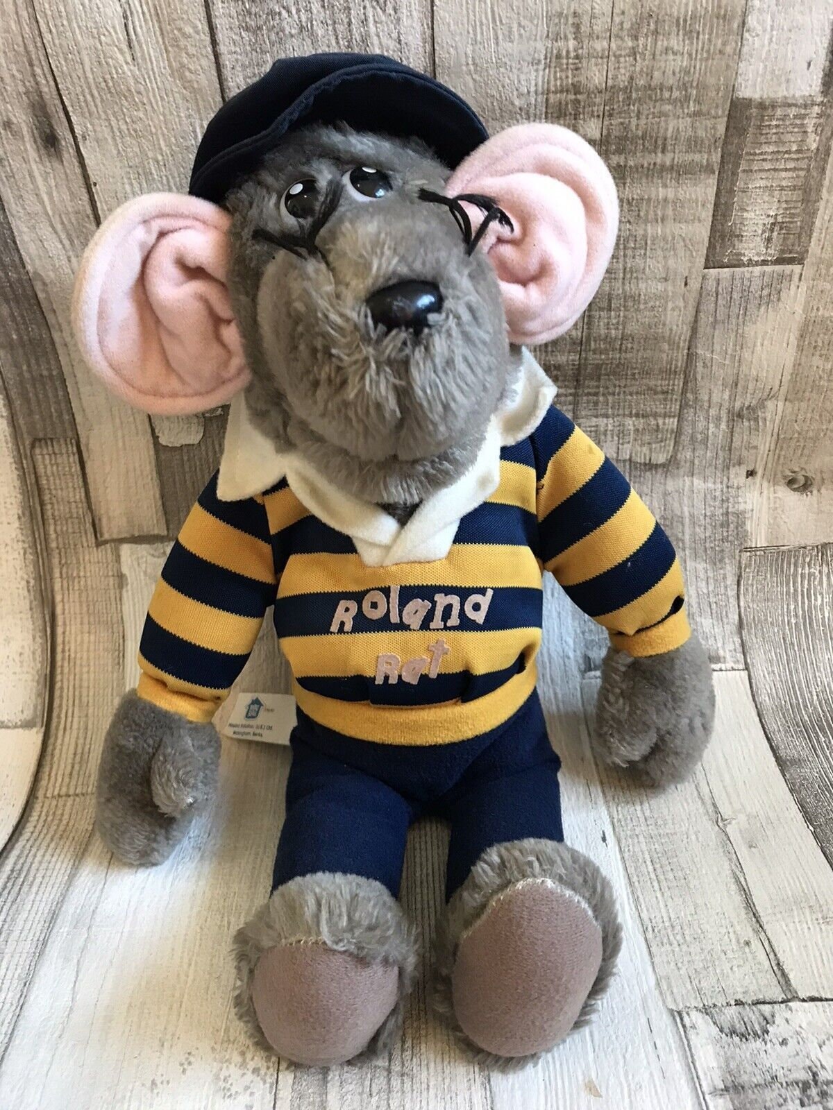 Hasbro Vintage 1983 Plush Roland Rat Superstar Soft Toy 13 Tall