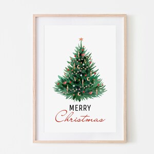Vrolijk kerstfeest, kerstprint, Noel decoratie, kerstdecor, kerstafdrukbaar, vakantiedecor, afdrukbare muurkunst