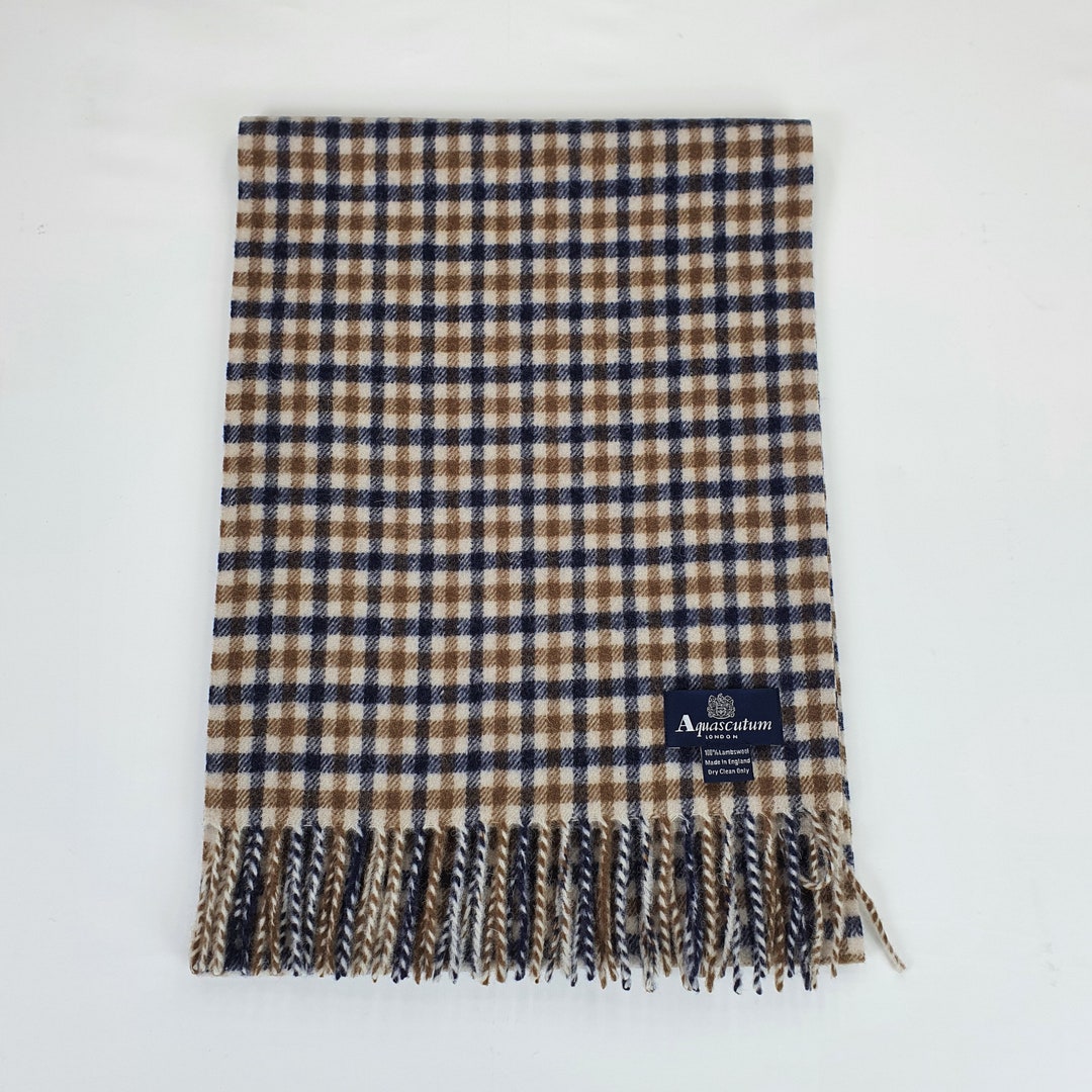 Genuine Aquascutum Wool Scarf Excellent Condition New Without - Etsy UK