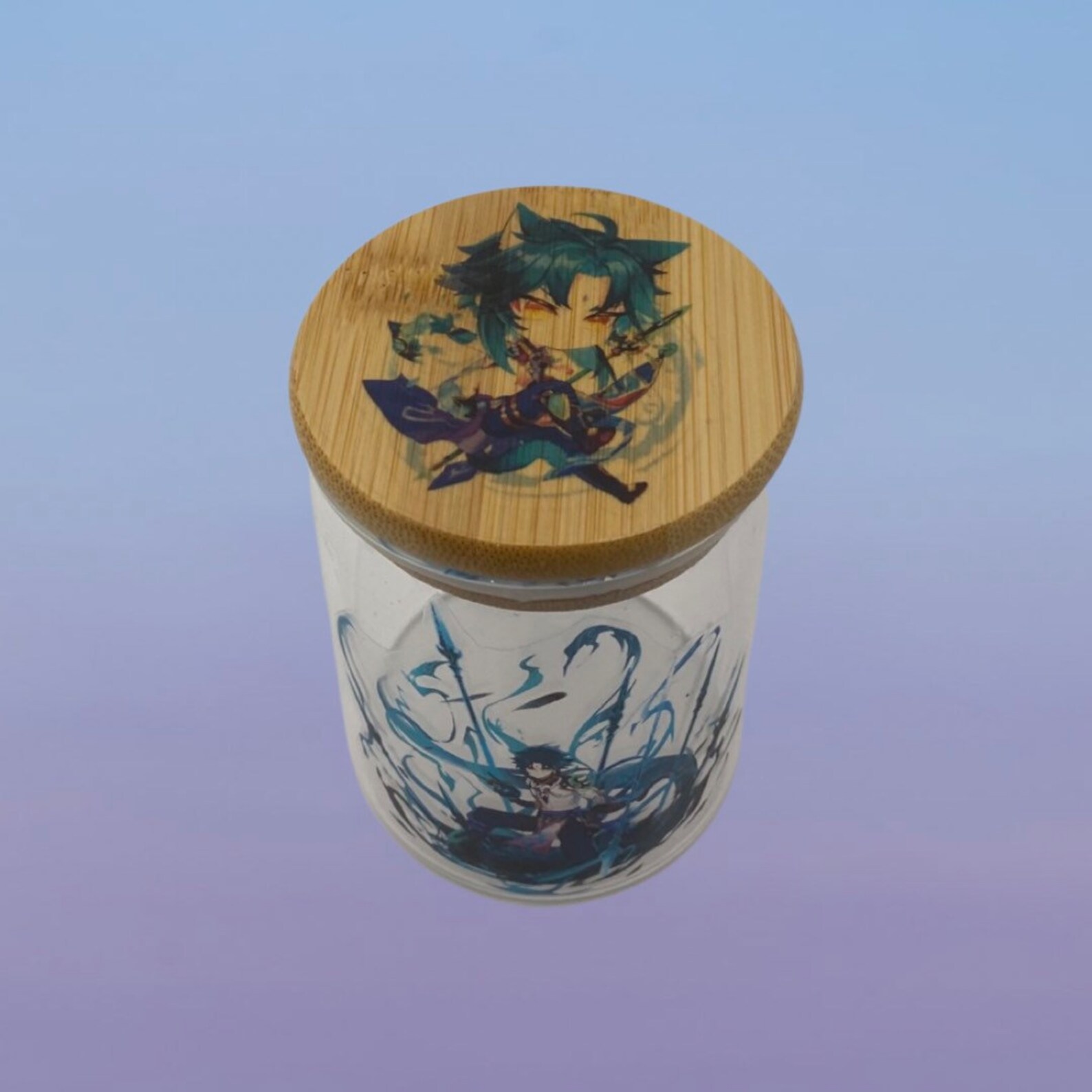 Genshin Impact Stash Jars Gacha Stash Jars Herb Stash Jar Etsy