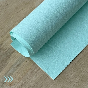 Tissu en papier lavable 72 x 96 cm - Alternative au cuir végétalien, papier résistant à l'eau et durable pour sacs, travaux manuels et projets de couture durables