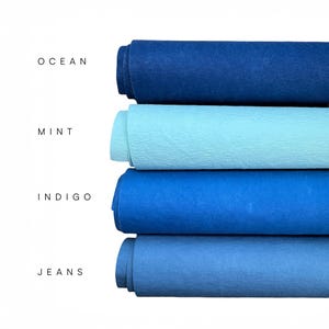 Tissu en papier lavable 19 x 29 pouces - Alternative au cuir végétalien pour des travaux manuels créatifs