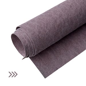 Tessuto di carta lavabile 48 x 72 cm – Alternativa alla pelle vegana, carta resistente all'acqua e durevole per borse, artigianato e progetti di cucito sostenibili