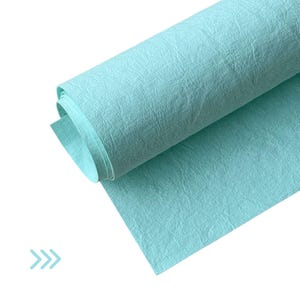 Washable Paper Fabric 48x72cm – Vegan Leather Alternative, Water-Resistant & Durable Paper for Bags, Crafts, and Sustainable Sewing Projects