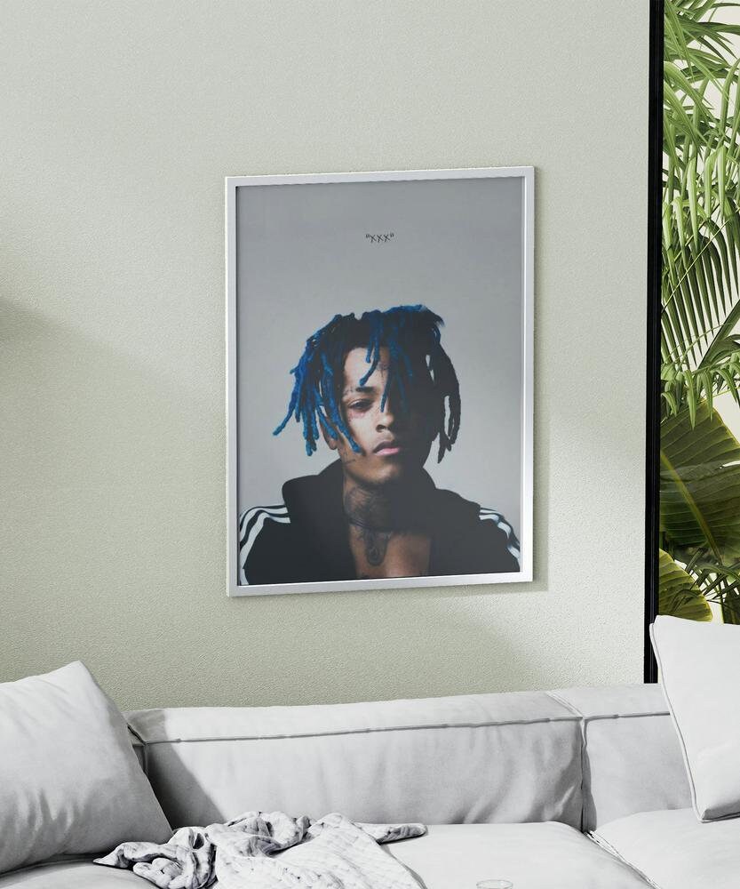 Xxxtentacion Poster Rapper Wall Art Print Music Gift Etsy