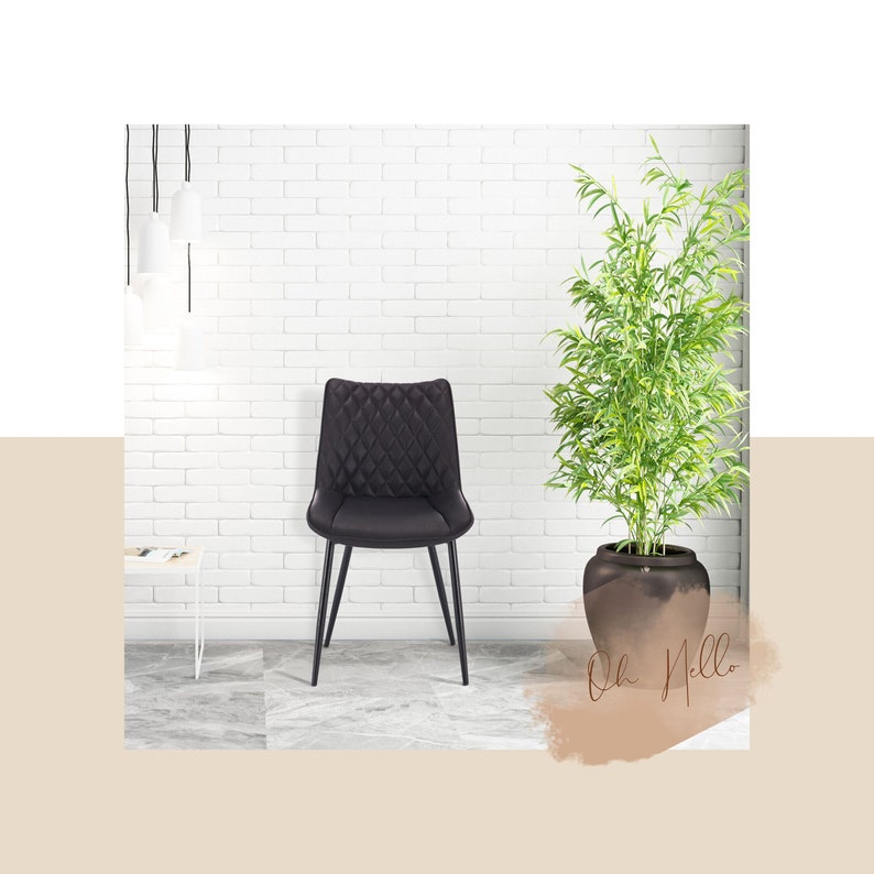 Modern Dining Chair Dining Table Chair Easy Wipeable Chair Etsy UK