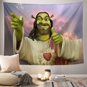 Shrek Body Pillow Etsy Australia