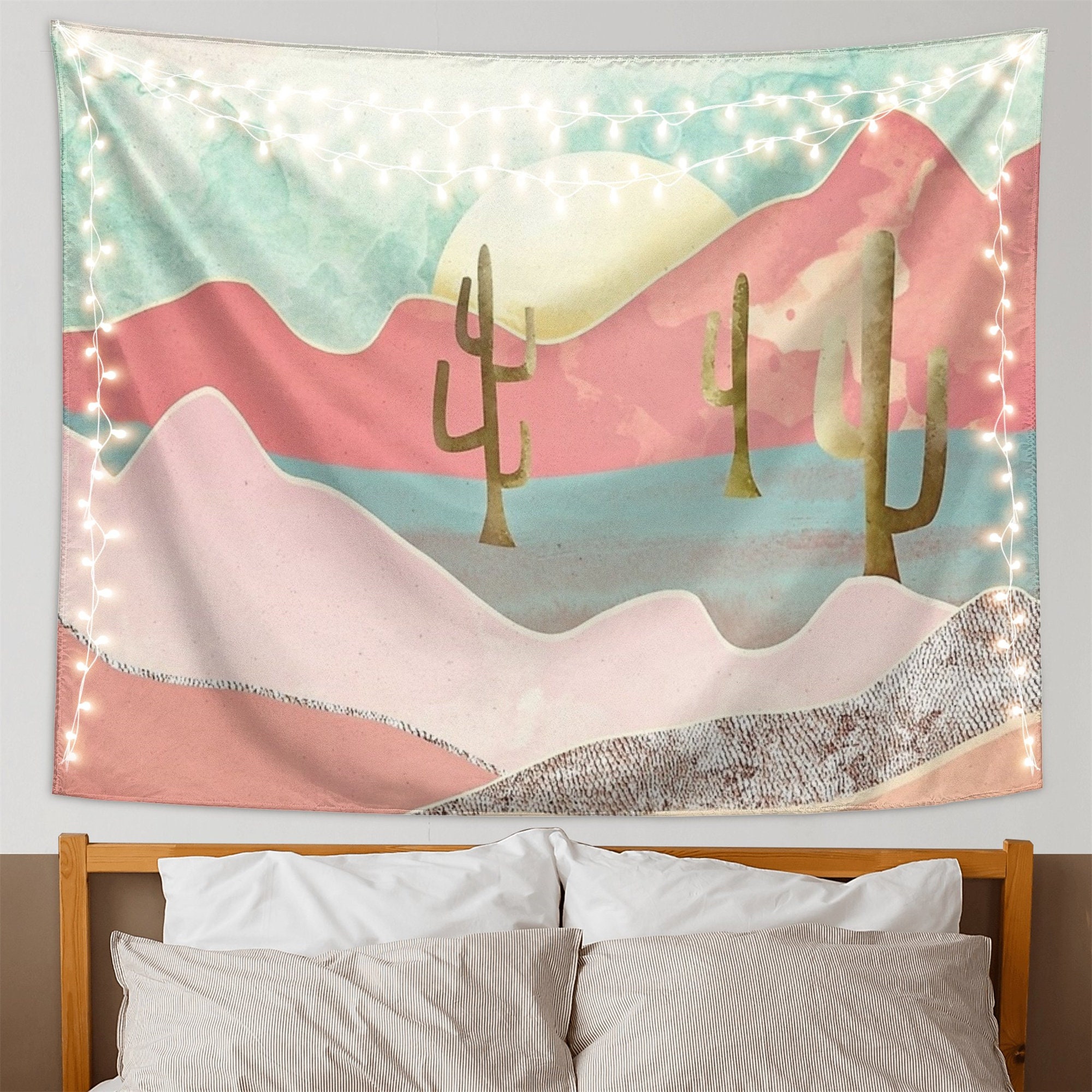 Sunset Desert Tapestry