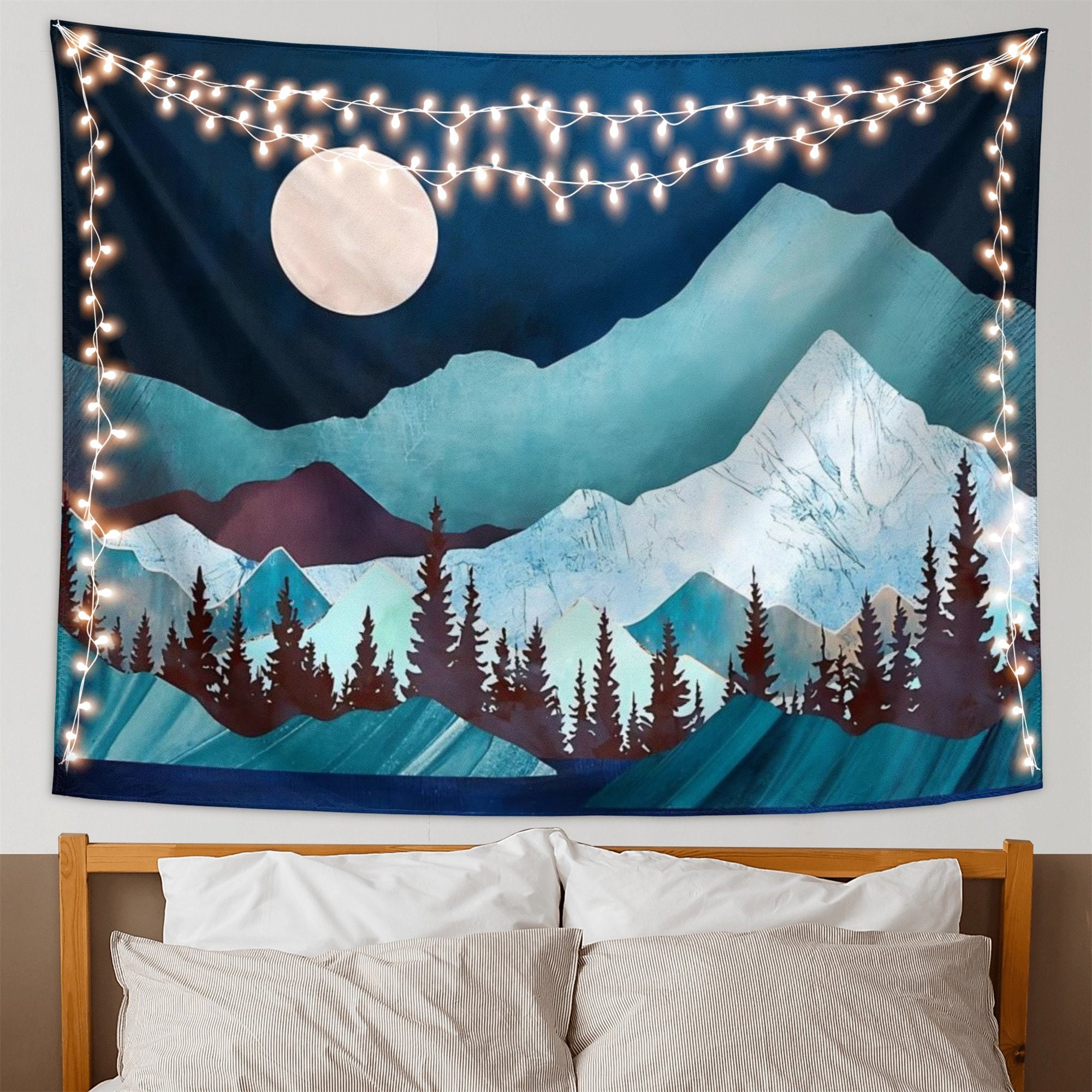 Mountain Tapestry - Starry Night Tapestries