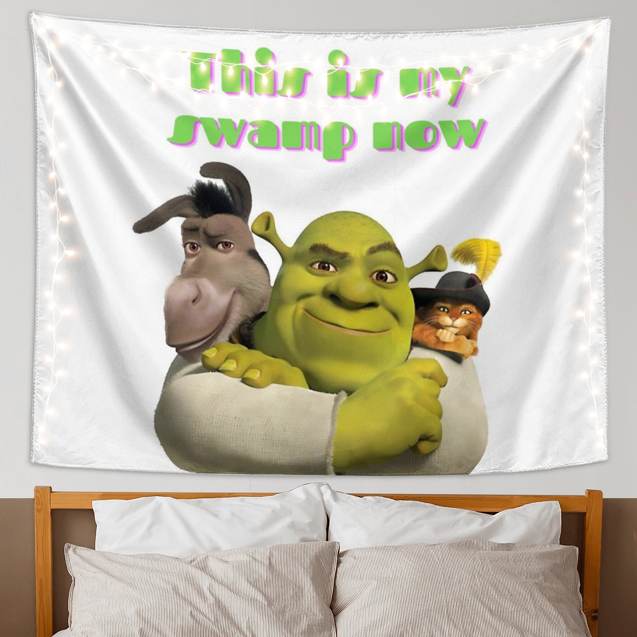 This Is My Swamp Now Shrek Tapestry