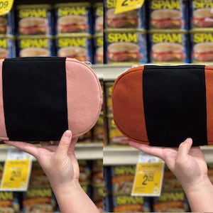 Pre-order// Spammy Pack, Spam bag, Spam Musubi bag, Cross body bag, Fanny Pack, Plain and Teriyaki, 2 sizes, Purse, Ultrasuede, Handmade