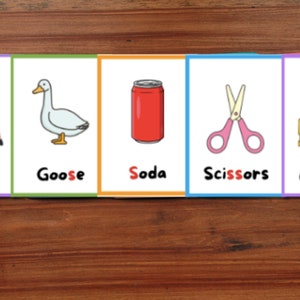 Tarjetas didácticas de articulación S&Z, Materiales de logopedia, Logopedia