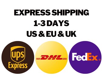 Add-on: Express shipping 1-3 days to US | UK | EU