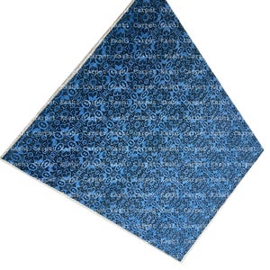 Blue Oushak Rug 6x9 7x10 8x10 9x12 10x12 12x18 Turkish Hand-Knotted Wool Area Rug with Natural Organic Dyes Vintage Living Room Decor