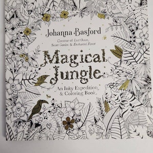 Adult Coloring Book Set - Into the Jungle, Under the Sea, Up in the Ai