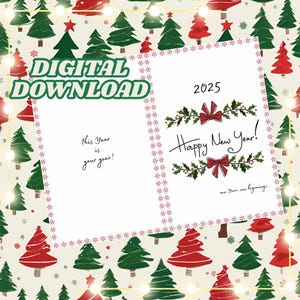 Digitale Neujahrskarte
