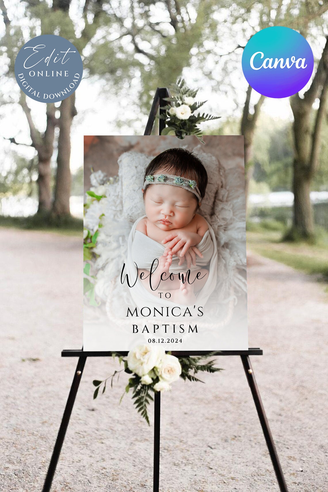Baptism Decorations Girl